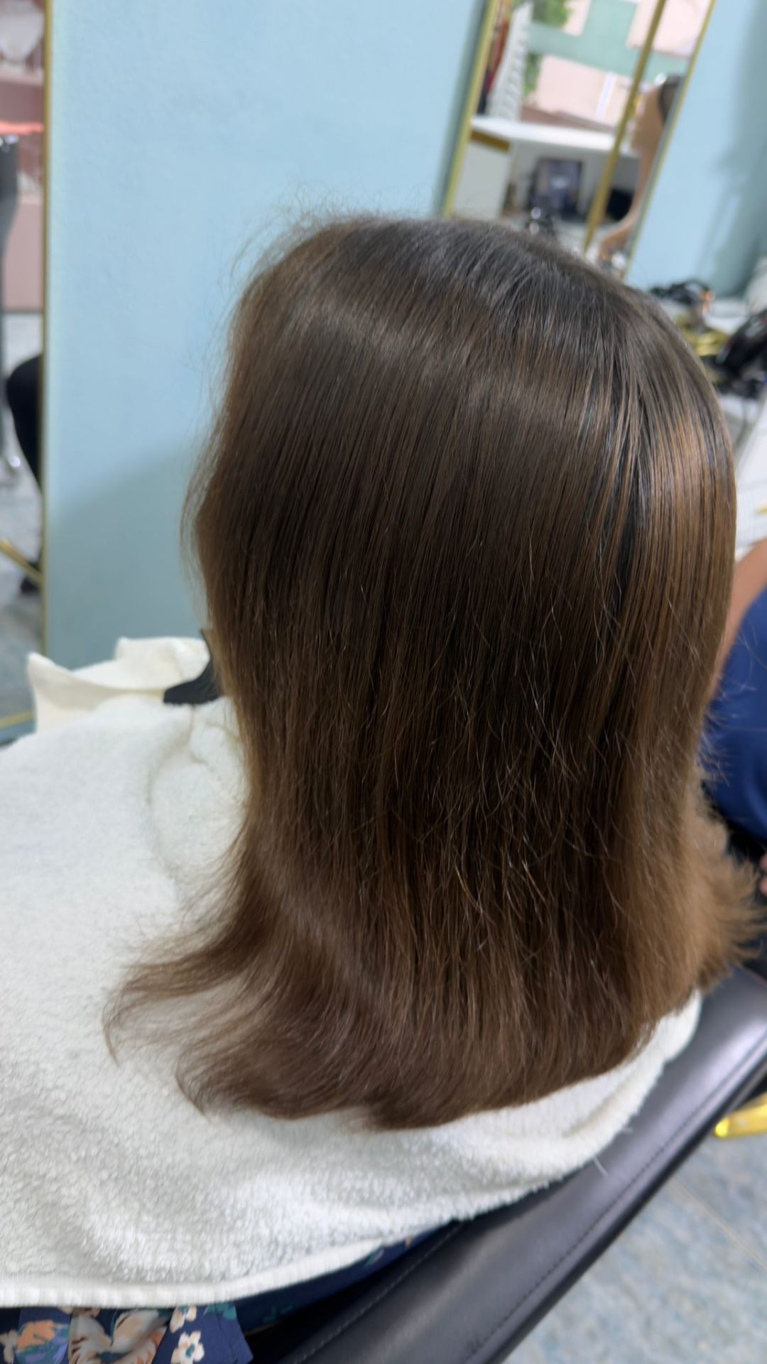Antes — Corte & Luzes no CS Cabeleireiros em Valença